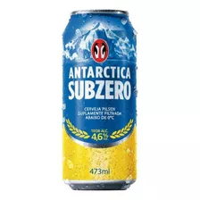 Cerveza Antarctica Subzero 473ml - Importada De Brasil