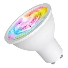 Lámpara Dicroica Led Smart Life Wifi 5w Luz Rgb Fría Cálida Programable Trefilight