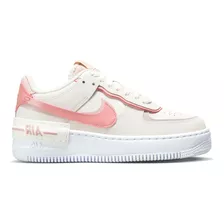 Zapatillas Nike Mujer Air Force 1 Shadow Dz1847-001 Crema