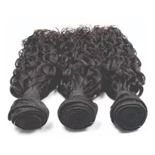 Cabelo Humano Para Mega Hair Cacheado Na Tela 55cm 50g