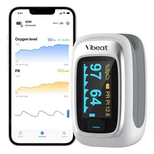 Oxímetro De Pulso Medico Vibeat Con Bluetooth Pulsoximetro