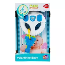 Brinquedo Pura Diversao Volantinho Yestoys Azul