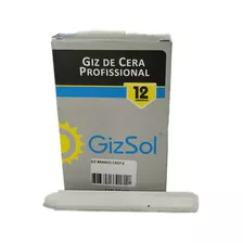 Giz De Cera Para Marcar Riscar Borracha Pneu Branco