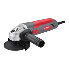 Amoladora Angular Laser 115mm 900w Reforzada Uso Profesional Color Gris Y Rojo