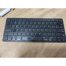 Teclado Padrão Apple Bluetooth Macbook iPad - Preto Bk3001