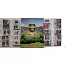 Album Figurinhas Campeonato Brasileiro 2015 Completo P/colar