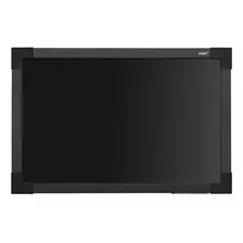 Quadro 120x90 Preto Stalo Mdf Soft Acompanha Porta Apagador