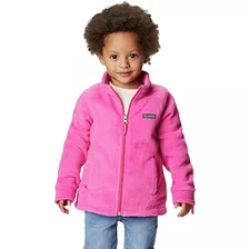 Columbia Baby Toddler Benton Springs Fleece Jacket, Pink Ice