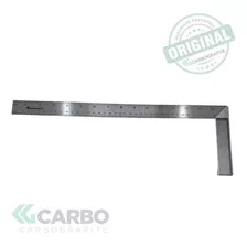 Esquadro De Aço Inox Carbografite 16'' (400mm)