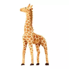 Girafa Grande 60cm Pelúcia Safari Para Decoração