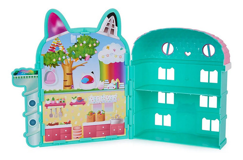 Casa de Boneca Rainbow High Doll House 3 Andares Em Madeira 574330 - mga