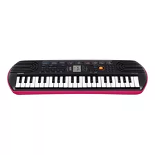 Teclado Musical Casio Mini Sa-78 44 Teclas Negro/rosa