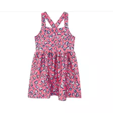 Vestido Infantil Corações Pink Lemonade - Abrange