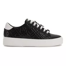 Tenis Casuales Cate Color Negro Karl Lagerfeld Para Mujer