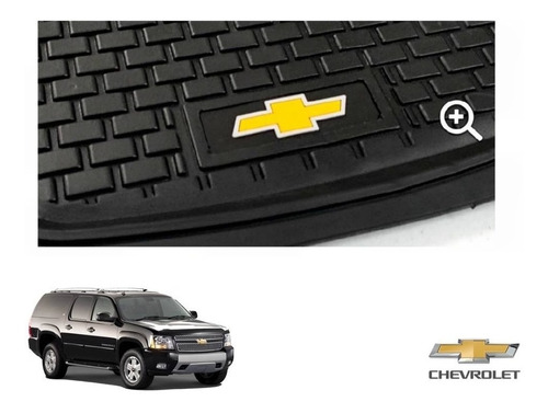 Tapetes 4pz Charola 3d Logo Chevrolet Suburban 2007 A 2014 Foto 4