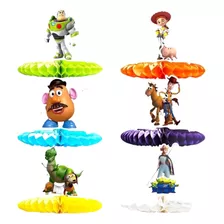 6 Centros De Mesa Para Fiesta Toy Story.