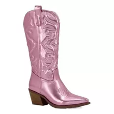 Botas De Caballero Para Mujer Zapatos Altos Para Mujer Rosa