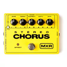 Pedal Mxr M134 Stereo Chorus Color Amarillo