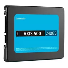Ssd Multilaser 2,5 Pol, 240gb Axis 500 - Gravação 500 Mb/s