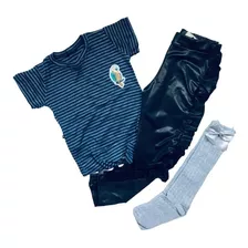 Conjunto Infantil Menina Blogueirinha Luxo Completo Look 4