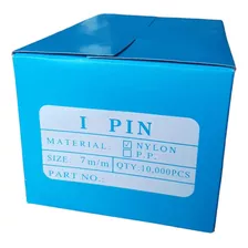 Fine Pin 7mm Caixa Com 10.000 Pinos Nylon P/ Lavanderia