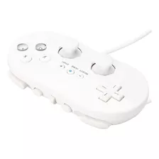 Controle Joystick Nintendo Wii Classic Controller Branco