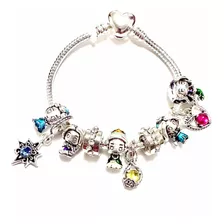 Pulsera Princesas Bebe Disnei Comaptible Pandor Swarovski E