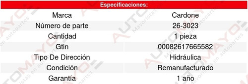 Cremallera Direccion Hidraulica Pathfinder Armada 2004 Foto 5