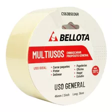 Cinta De Enmascarar Multiusos Bellota 46mm X 36m