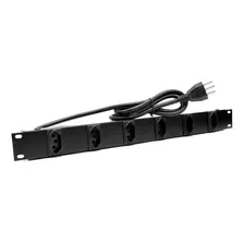 Calha De Tomadas C/6tomadas 1u 20amp Pdu Rack ( 01 Peça