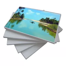 Papel Fotográfico Foto A4 Brilhante Glossy 120g C/ 500fls Cor Branco