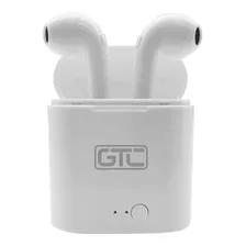 Auricular Gtc Bluetooth V 4.2 Earbuds Inalambricos In Ear Color Blanco