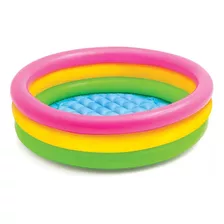 Piscina Inflable Para Bebé Niños 3 Anillos Verano 60cm