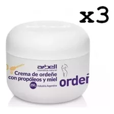 Pack X 3 Crema De Ordeñe Con Propóleos Y Miel Arbell 250gr