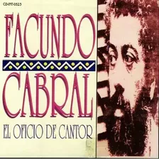 Facundo Cabral El Oficio Del Cantor Cd