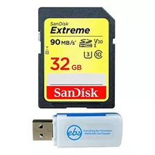 Sandisk Tarjeta De Memoria Sdhc De 32 Gb Para Cámara Réflex