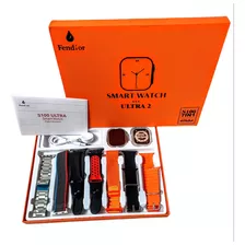 Smartwatch Ultra 9 S100 Película, Capa Proteção +7 Pulseiras