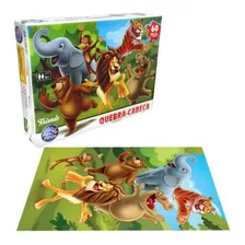 Quebra Cabeça Friends Amigos Da Floresta 60 Pcs Educativo