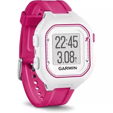 Garmin Forerunner 25, S, Blanco/rosado