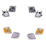 Kit H11 Faros Led Para Ford Fiesta 2012 Alta/baja 4000lm