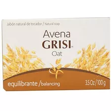 Jabon En Barra Jabón De Avena Natural Avena Grisi Equilibra