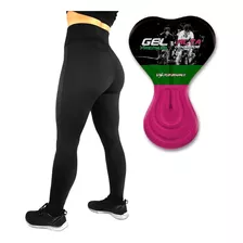 Calça Ciclismo Bike Feminina Forro Em Gel Anatômico E Bolso