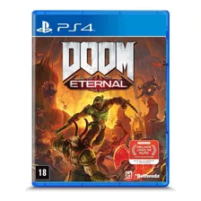 Jogo Midia Fisica Doom Eternal Bethesda Softworks Para Ps4