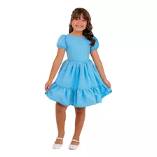 Vestido Infantil Juvenil Rodado Festa Blogueira Princesa