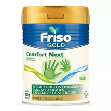 Leche De Fórmula En Polvo Friso Gold Comfort Next En Lata De 1 De 400g - 12 Meses A 3 Años