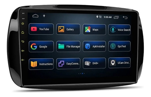 Android Smart Forfour 2016-2018 Carplay Bluetooth Radio Usb Foto 2