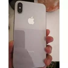 iPhone X Silver 64gb Impecable