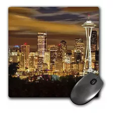 Alfombrilla De Ratón Imagen Ciudad Seattle Washington 8 X 8
