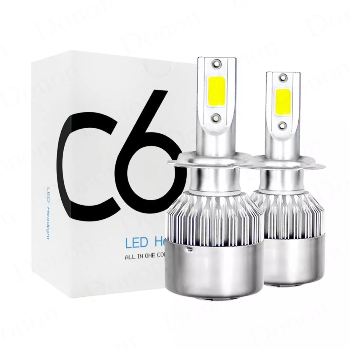 Par C6 Lampada Led Automotiva H1/h3/h4/h7/hb3/hb4/h27