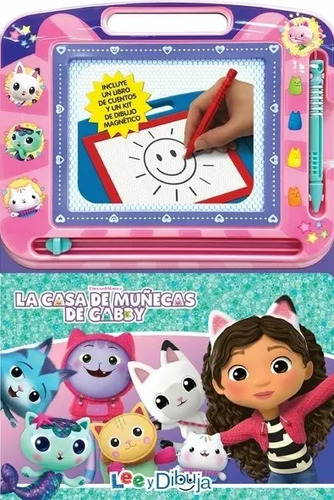 Libro Casa De Muñecas De Gabby, La Pizarra Magica, De Anónimo, Vol. 1. Editorial Phidal Inc, Tapa Blanda